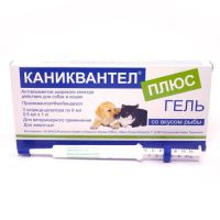 Каниквантел Плюс гель (Caniquantel plus Gel) для собак и кошек ― Зоомагазин "Четыре лапы"