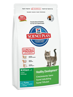 Hill's Science Plan Kitten Healthy Development (тунец) ― Зоомагазин "Четыре лапы"