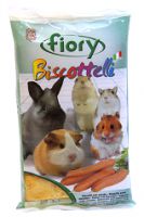 FIORY бисквиты для грызунов Biscottelli с морковью 30 г ― Зоомагазин "Четыре лапы"